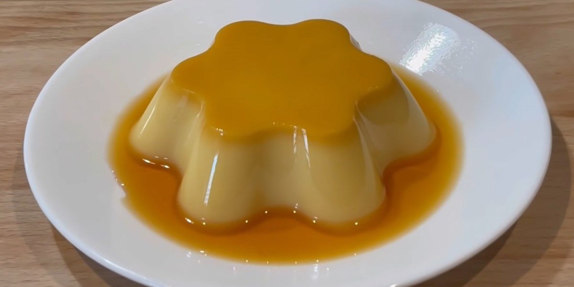 how to make caramel flan cake without baking and steaming soft 11191