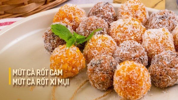 how to make carrot jam with cheese and salted carrot balls 07561