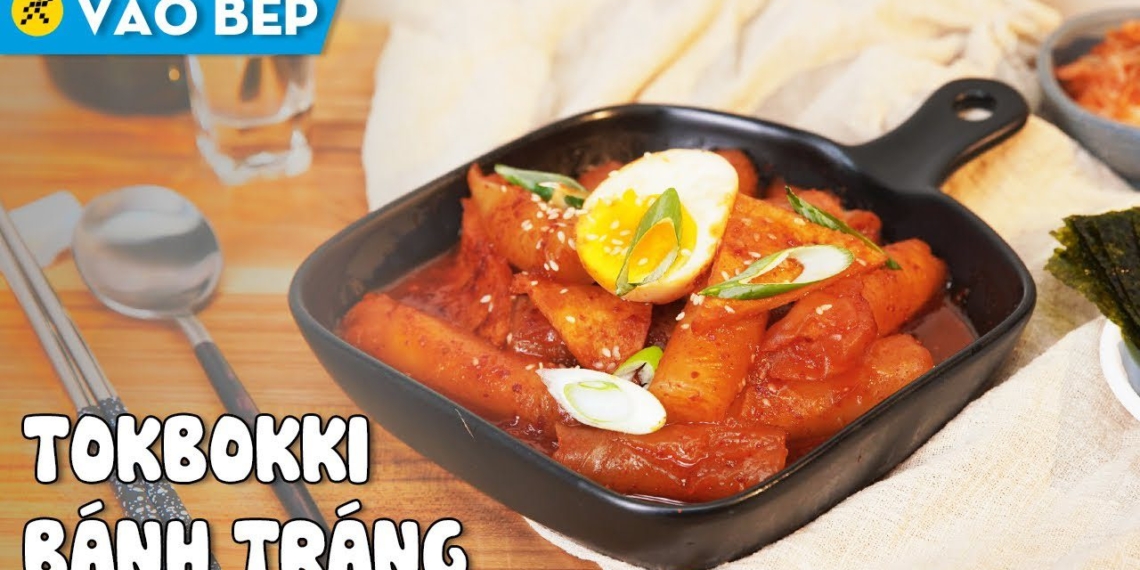 how to make cheese tokbokki with rice paper delicious snack 01993