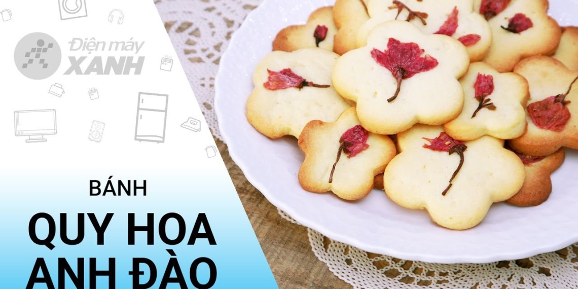 how to make cherry blossom cookies 00725