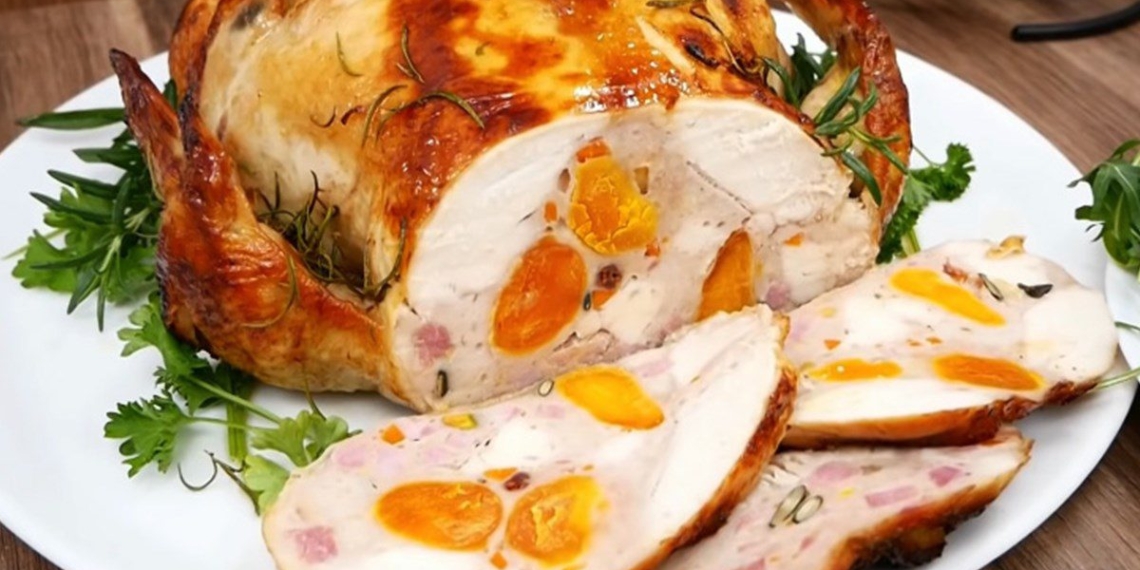 how to make chicken stuffed with delicious ground meat 11623