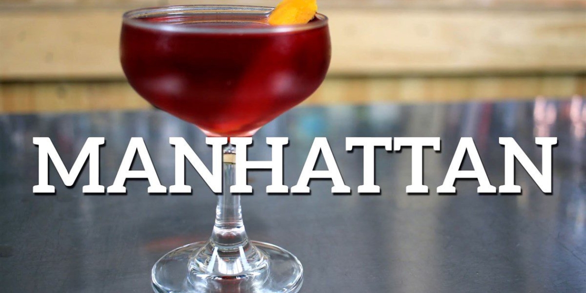 how to make classic manhattan cocktail sweet and smooth 08473