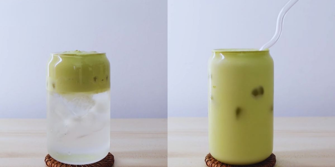 how to make coconut matcha coconut water refreshing with machine 22404