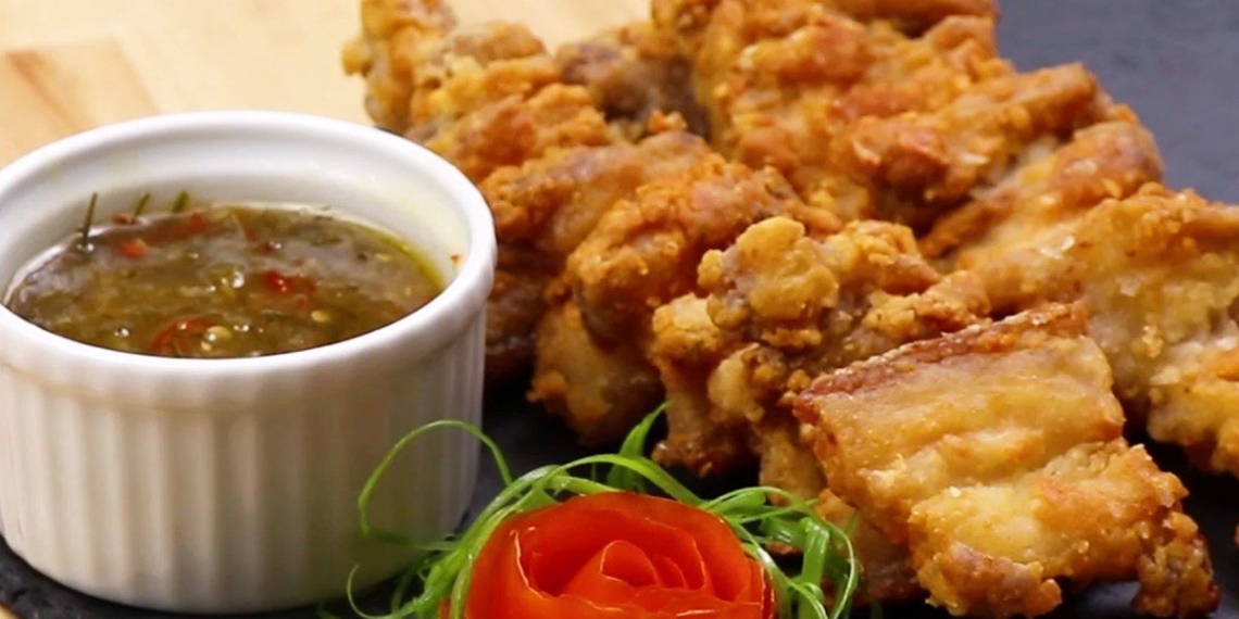 how to make crispy fried spareribs with sweet and sour sauce 02958