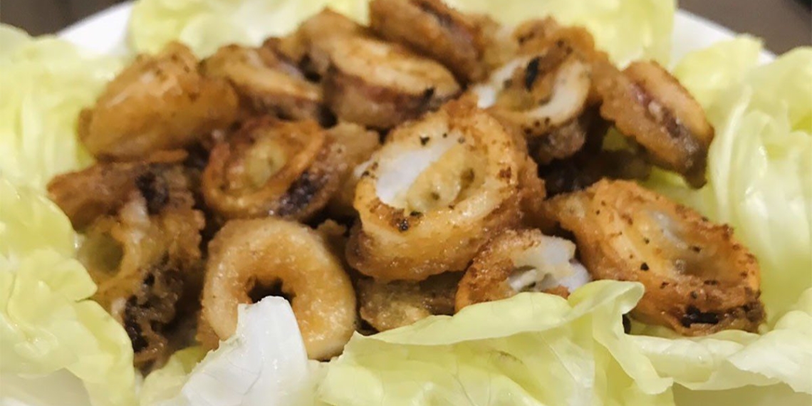 how to make crispy fried squid delicious fragrant standard taste restaurant 16424