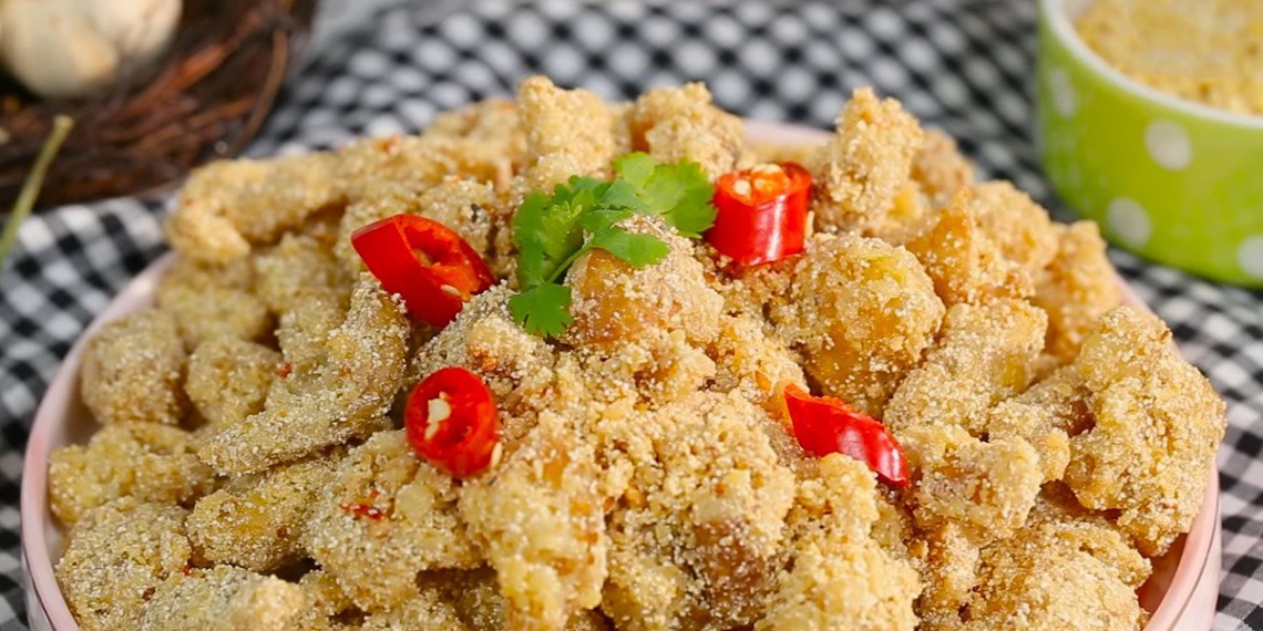 how to make crispy salted chicken skin spicy easy delicious 12032