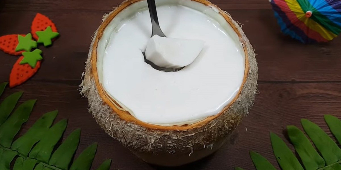 how to make delicious cheap coconut jelly at home 00563