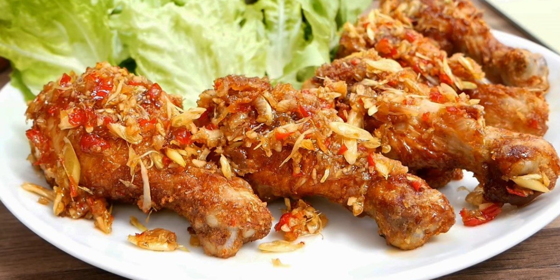 how to make delicious crispy chicken with fish sauce simple at home 08595