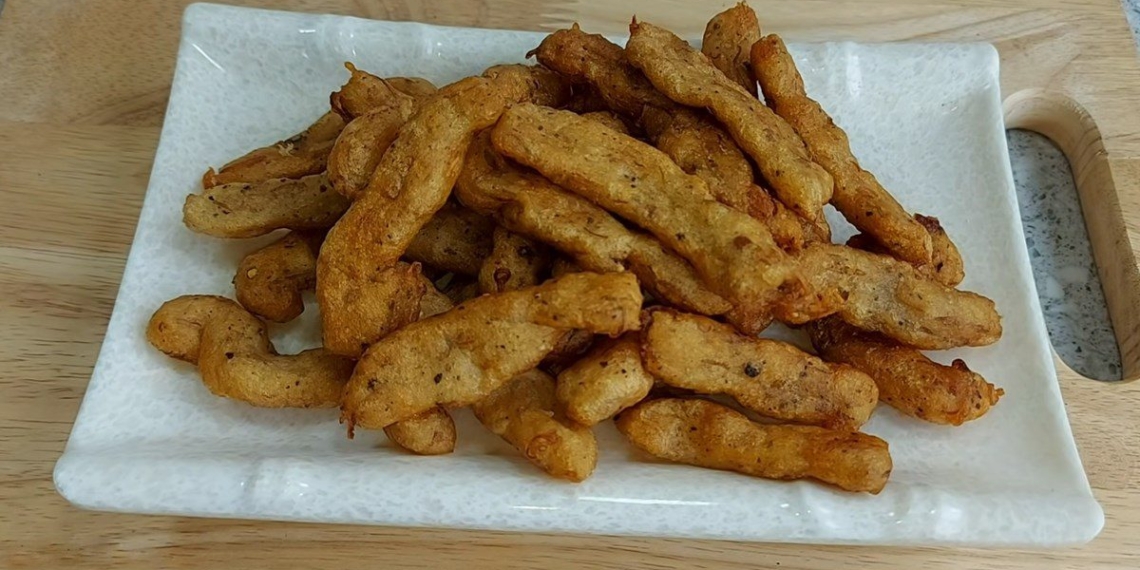 how to make delicious crispy fried mushroom fritters easy to make 14517