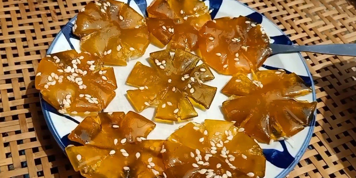 how to make delicious dried tangerine slices that are still fresh for tet 00851