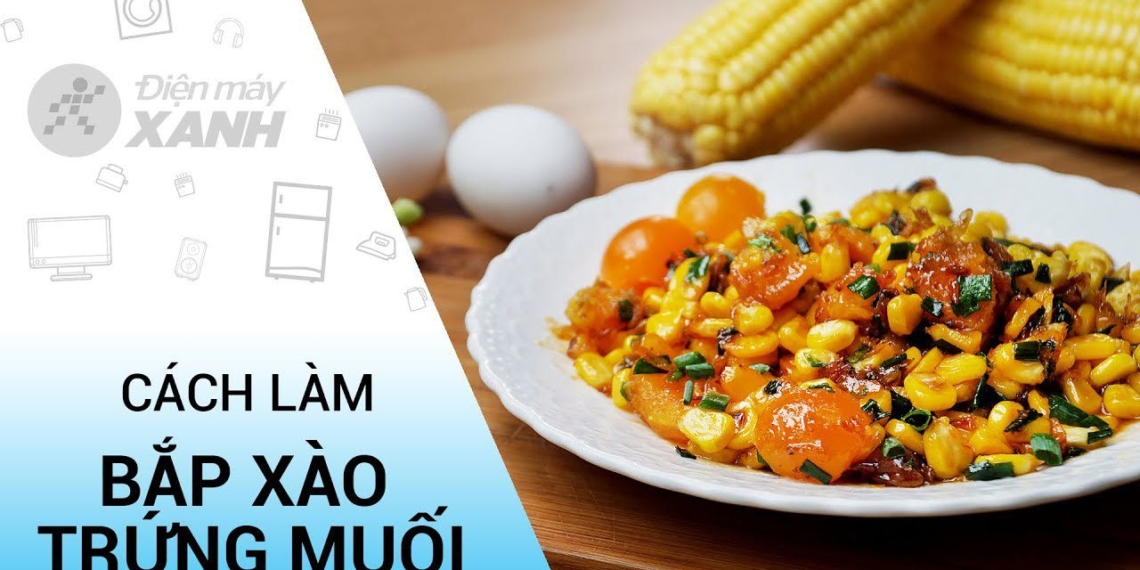 how to make delicious salted corn with egg 00871