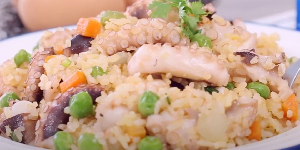 how to make delicious snail rice easy to make 09487