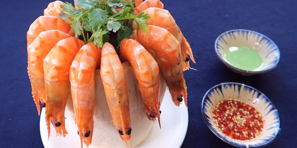 how to make delicious steamed shrimp with coconut water that everyone loves 15306