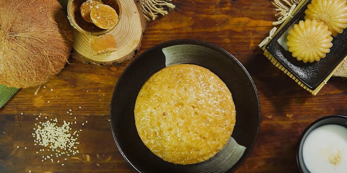 how to make delicious sticky rice cake with coconut flavor giang 01736