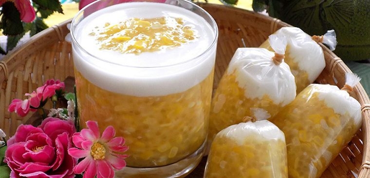 how to make delicious sweet corn pudding with coconut flour easily 02763