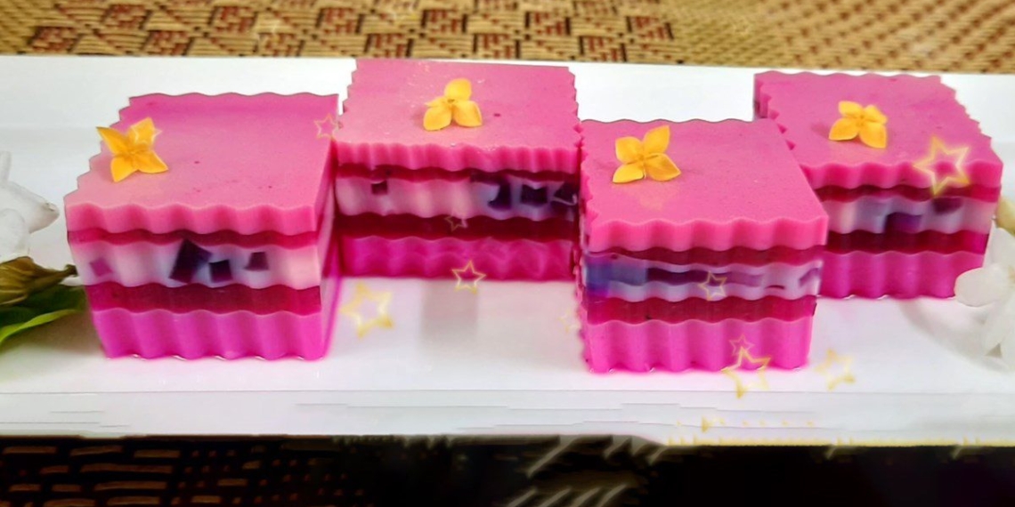 how to make dragon fruit jelly beautiful and fragrant 11693