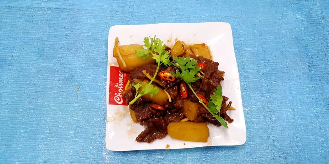 how to make dried beef with white cabbage delicious and satisfying with rice 07214