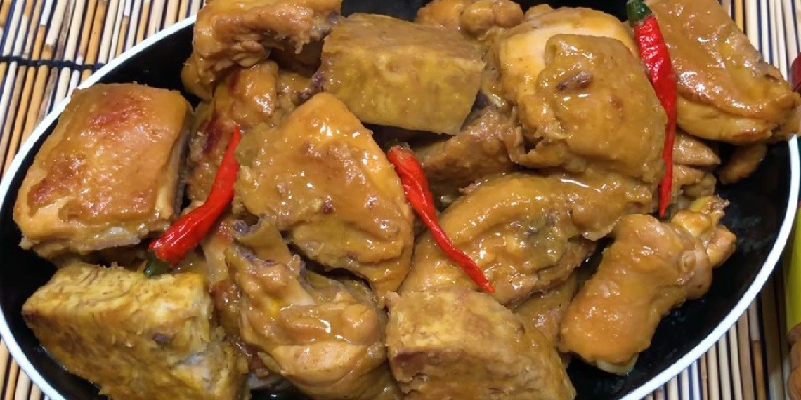 how to make dry chicken with fragrant chao delicious fat satisfying appealing 02579