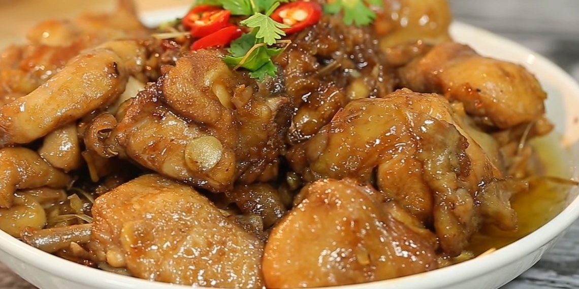 how to make dry chicken with soy sauce delicious and addictive 06644