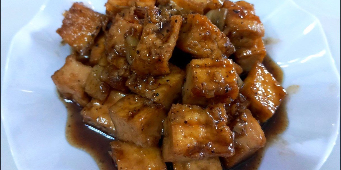 how to make dry fried tofu with fragrant pepper delicious flavor for meal 13463