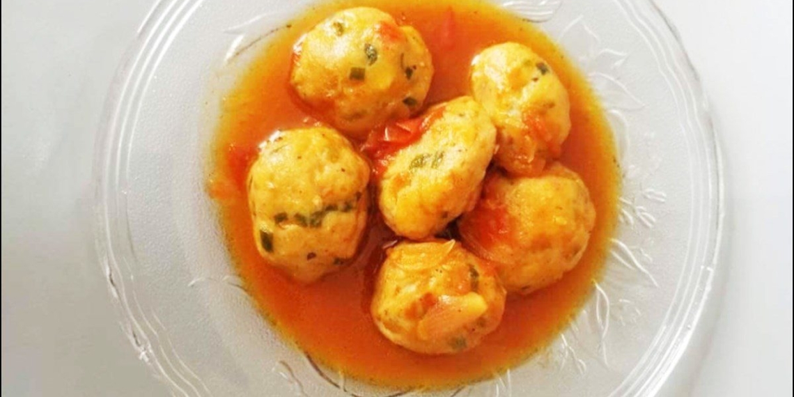 how to make fish cake with quail egg and delicious tomato sauce 03930