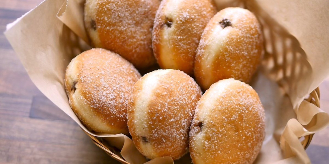 how to make fried donut cookies filled with chocolate nutella soft and fragrant 08137