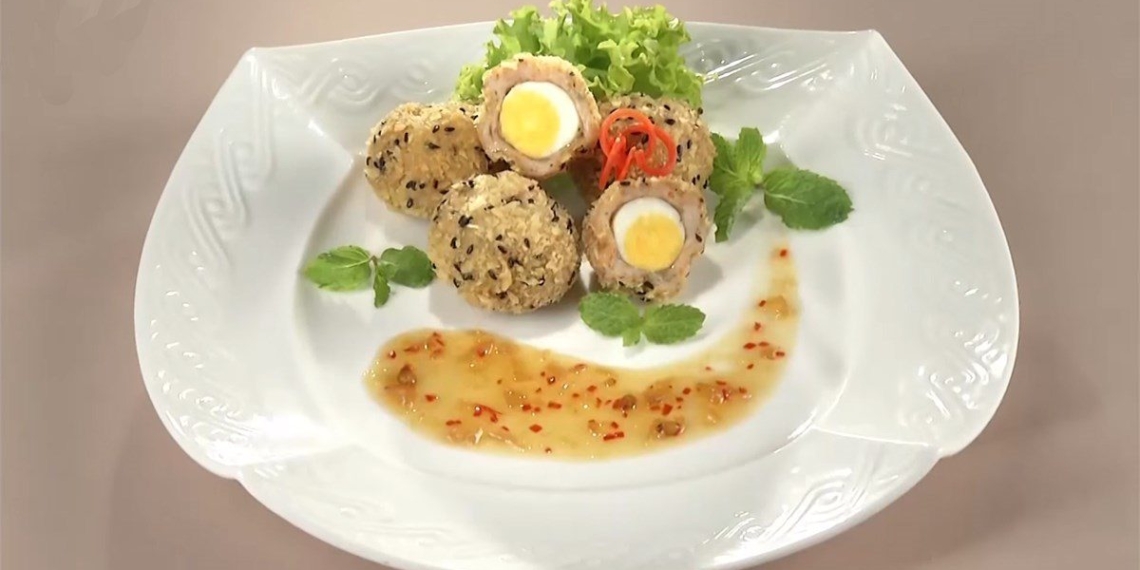 how to make fried quail egg fish balls crispy delicious fragrant for kids 06944