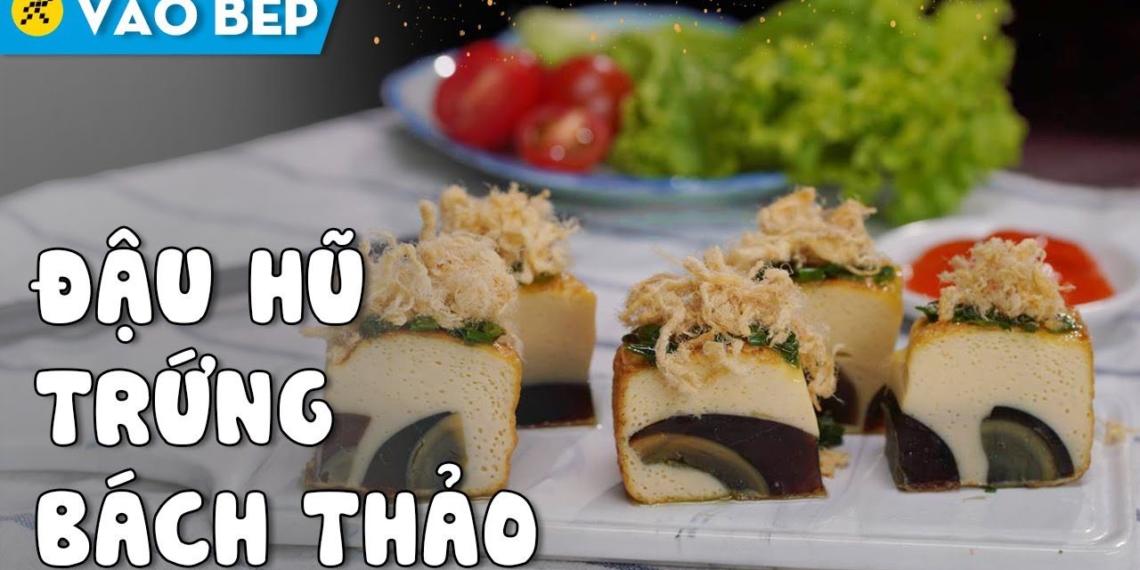 how to make fried tofu with egg and herbs delicious recipe 01545