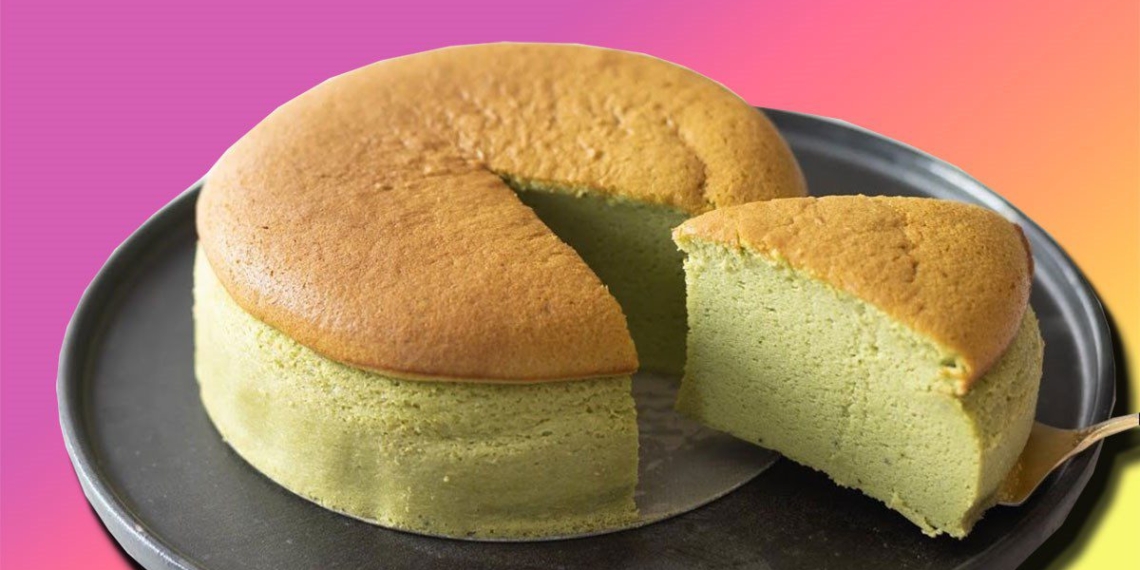 how to make green tea cheese souffle soft delicious easy 13417