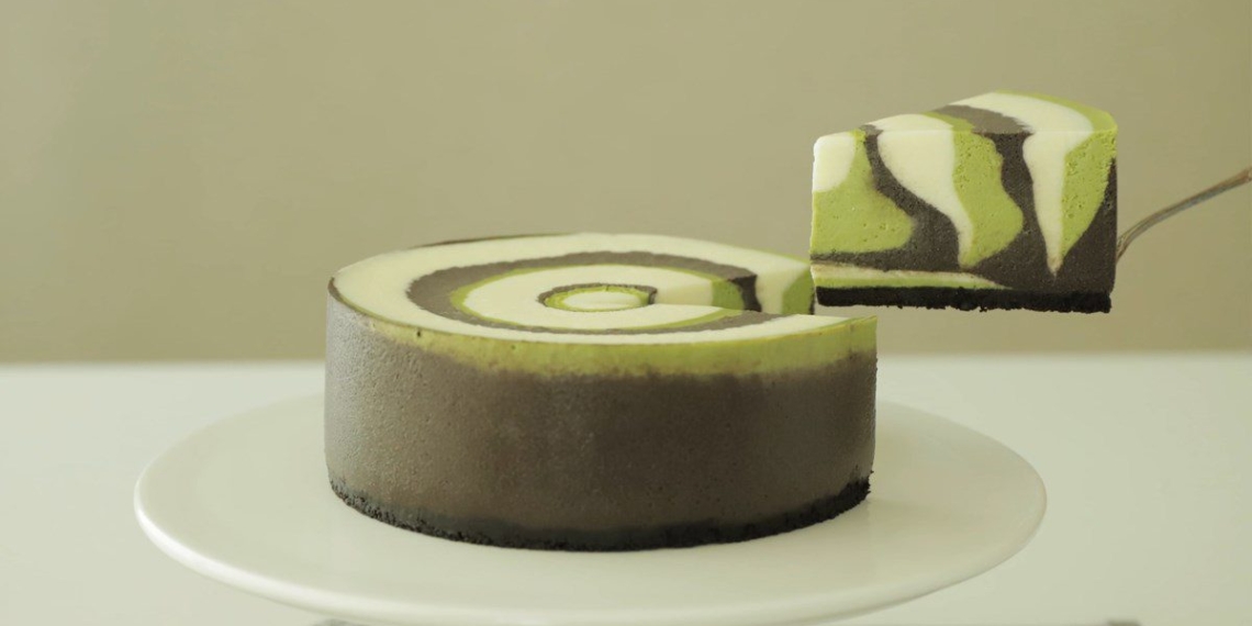 how to make green tea cheesecake unique and beautiful 10749