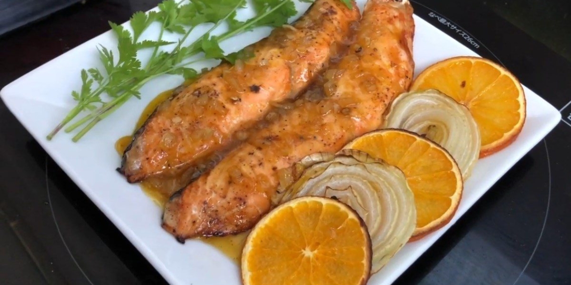 how to make grilled salmon with fragrant citrus sauce at home 14210