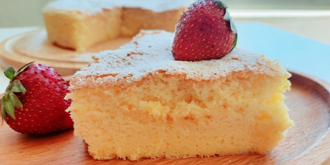 how to make japanese cheese sponge cake soft fragrant 11508