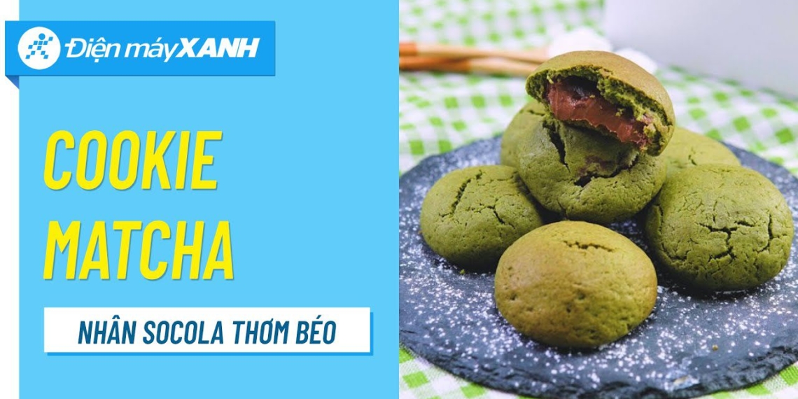 how to make matcha cookie with melting chocolate filling in a pot 15196