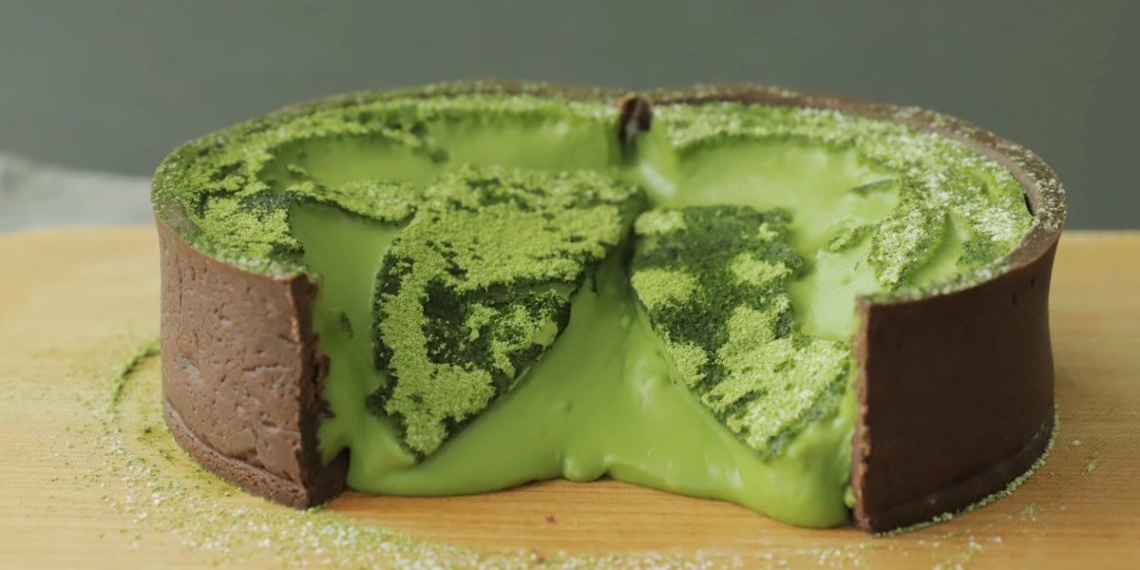 how to make matcha green tea cheese tart baked to perfection 08274