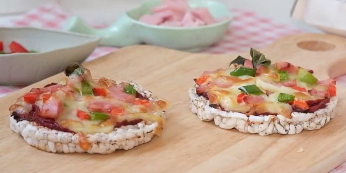 how to make mini pizza from easy rice cakes support reduction 12201