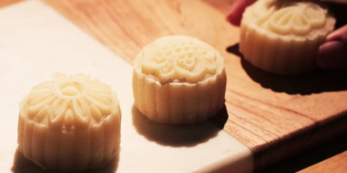 how to make mooncake with simple steamed oven 13016