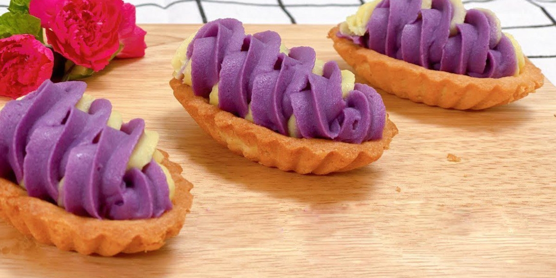 how to make purple sweet potato tart delicious easy to make 07829