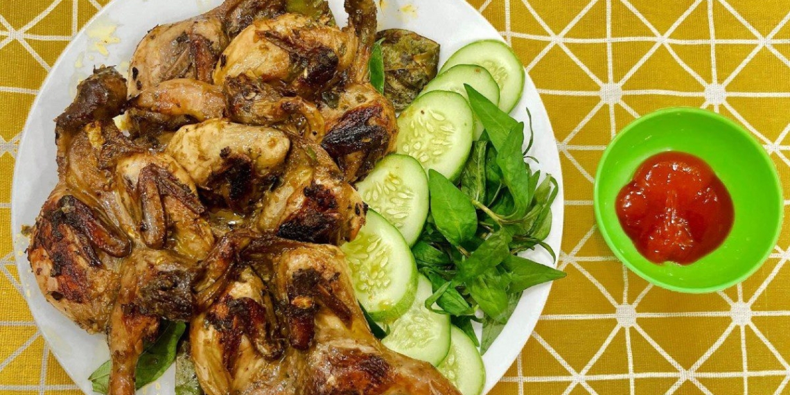 how to make roasted quail with fragrant leaves 17097