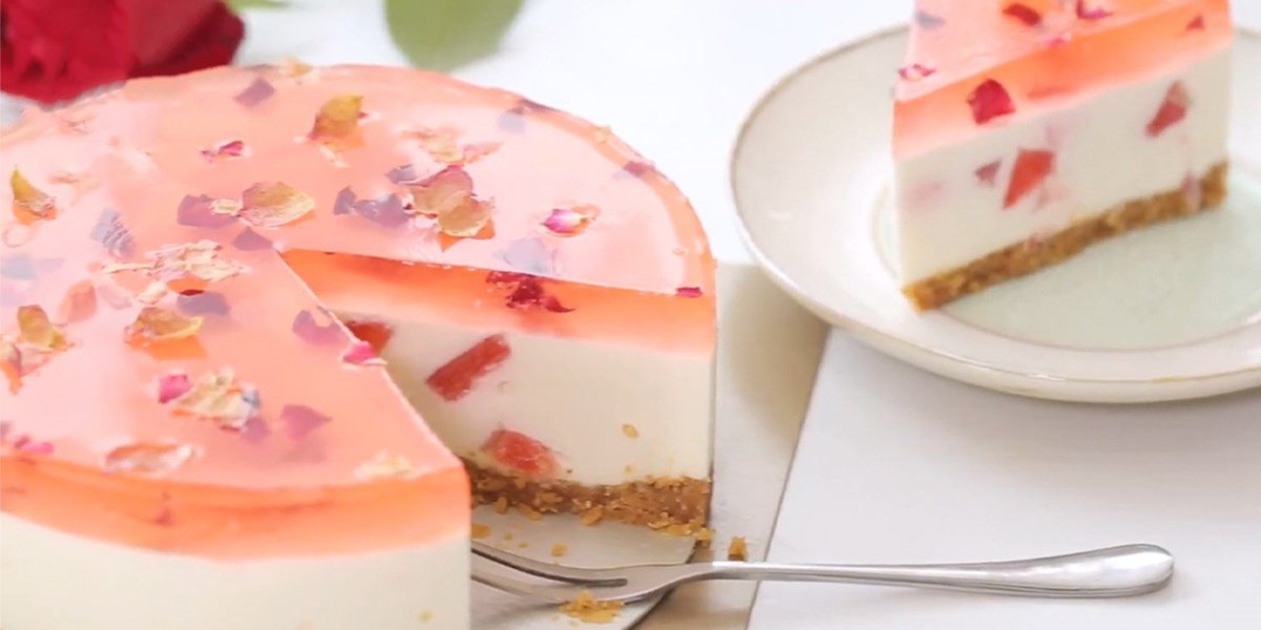 how to make rose cheesecake beautiful for mothers day 8 08100