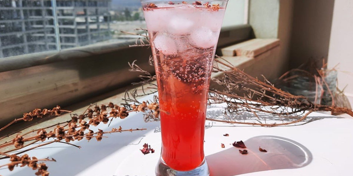 how to make rose mojito not only beautiful but also very appealing 09788