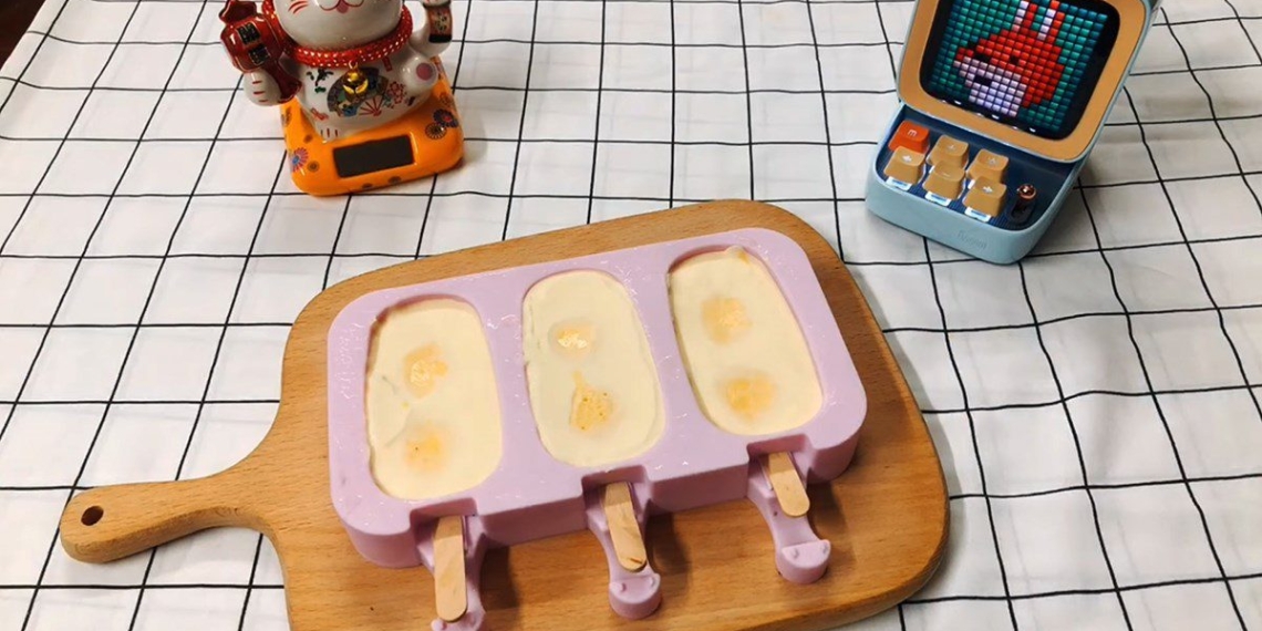 how to make salty egg yolk ice cream delicious and sweet melt in your mouth 11377