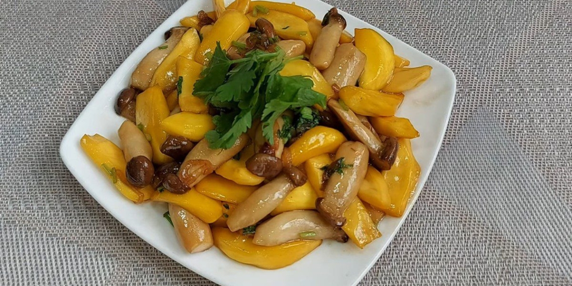 how to make sauteed jackfruit with crispy sweet chicken 12548