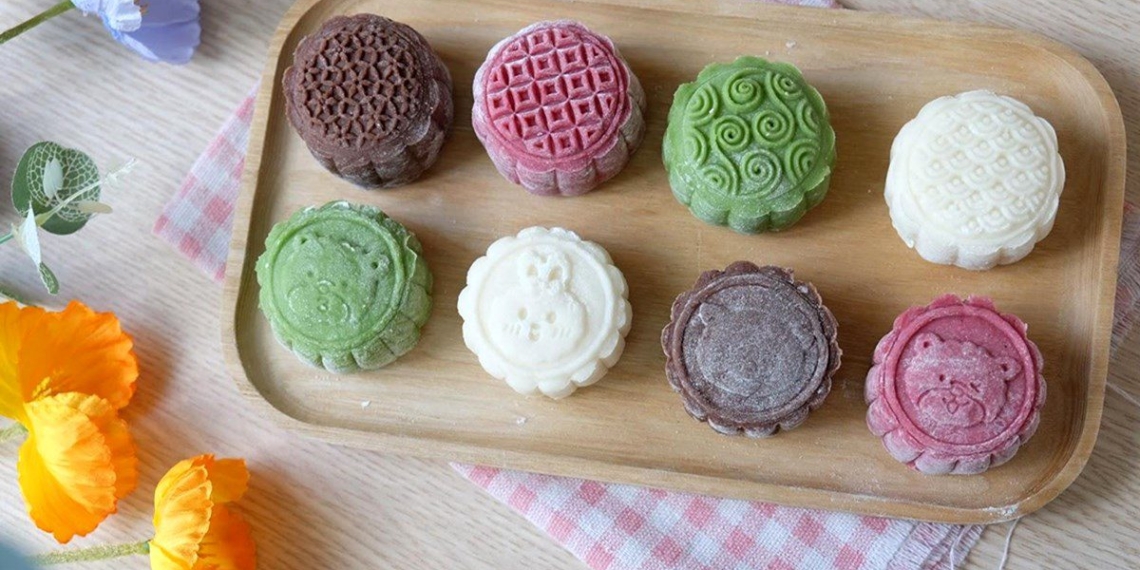 how to make singapore cold mooncake 00798