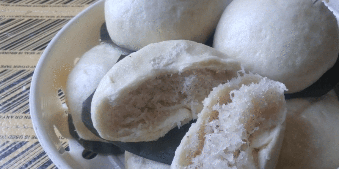 how to make soft sweet coconut filled steamed bun delicious 10027