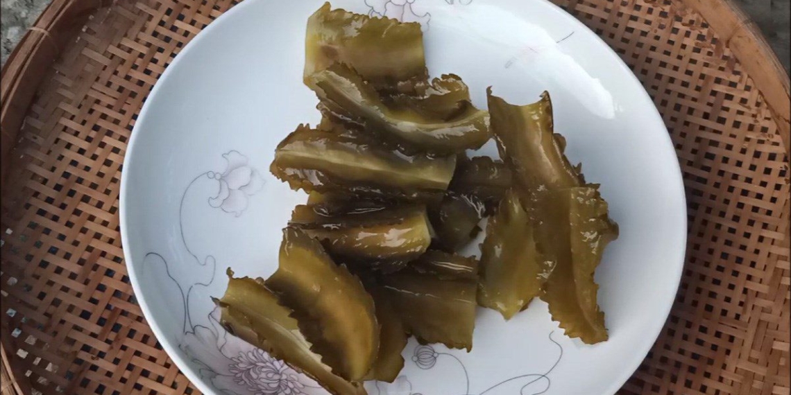 how to make sour salty eggplant delicious eat without getting bored 15453