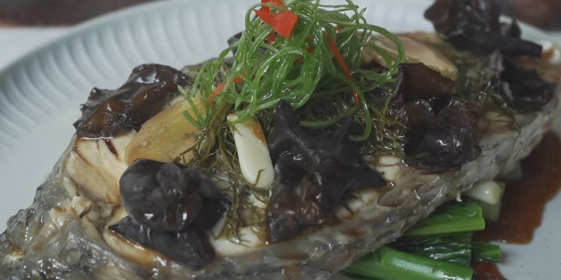 how to make steamed catfish with soy sauce delicious 00390