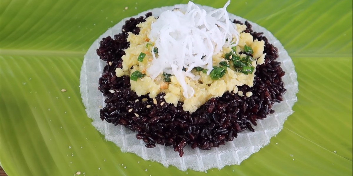 how to make sticky rice with green beans and coconut milk delicious 03807