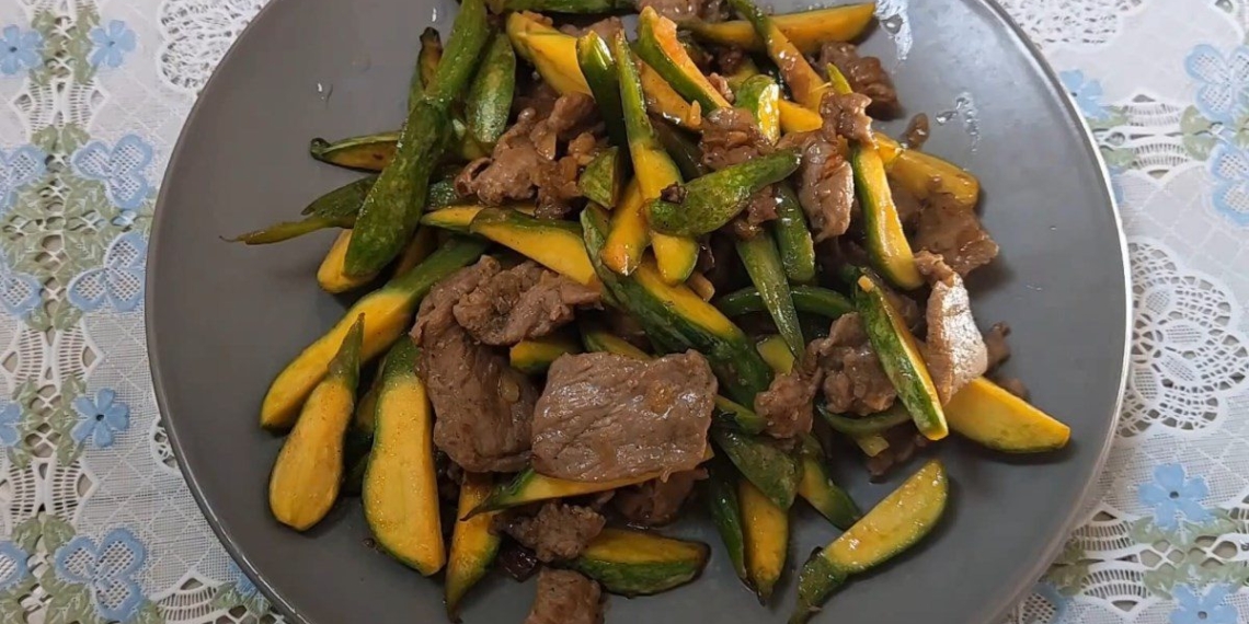 how to make stir fried beef with red radish delicious nutritious and very simple 14412