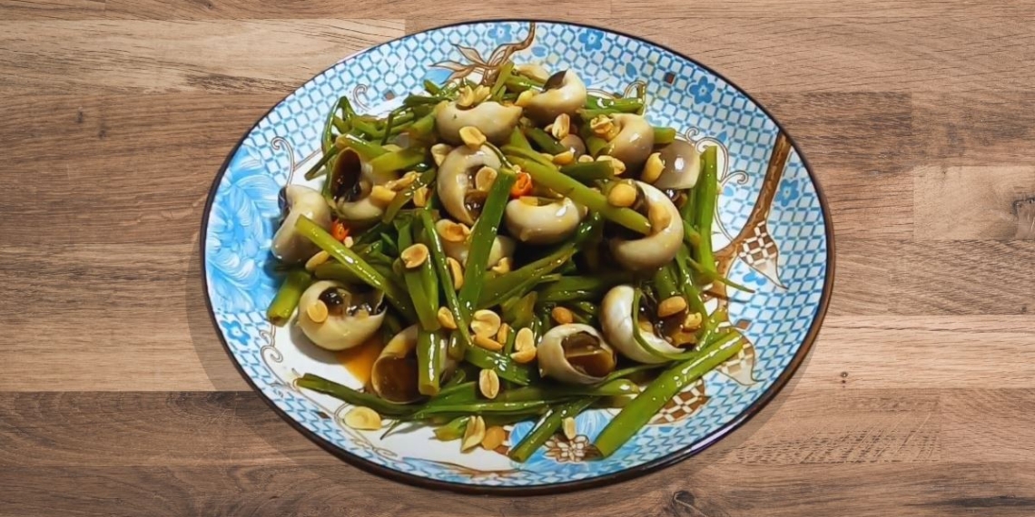 how to make stir fried snails with delicious sauce recipe unbeatable 22377