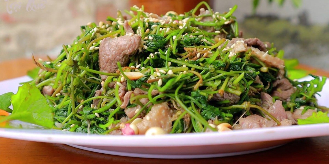 how to make stir fried spareribs with mustard greens 14187